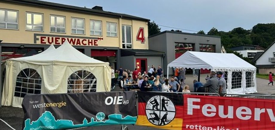 Feuerwache 4 mit Außengelände