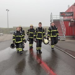 Auf dem Weg zum Container