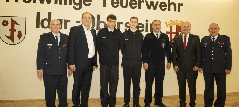 Ernennung zum Hauptfeuerwehrmann